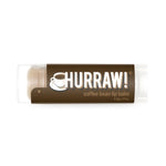 Overhead view of Hurraw! Organic Lip Balm - Coffee 4.8g