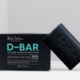 Australian Made Charcoal Soap – Black Chicken Remedies D-Bar Activated Charcoal Detox Soap 100g