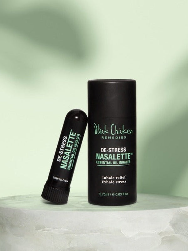 Relieve stress natural inhaler – Black Chicken Remedies De-Stress Nasalette Essential Oil Inhaler