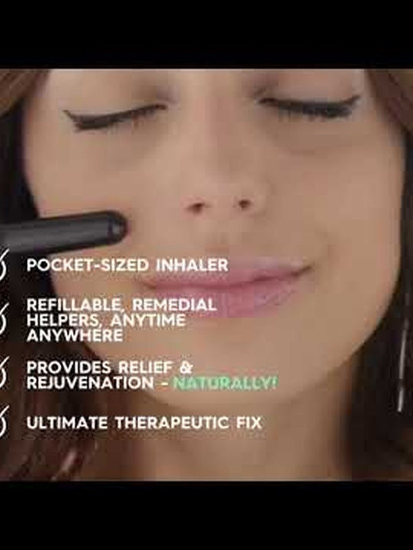 Official lifestyle image for Black Chicken Remedies De-Stress Nasalette Essential Oil Inhaler