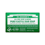 Dr. Bronner's Pure-Castile Bar Soap Almond 140g