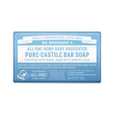 Dr. Bronner's Pure-Castile Bar Soap Baby Unscented 140g