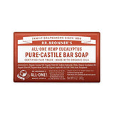 Dr. Bronner's Pure-Castile Bar Soap Eucalyptus 140g