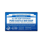 Dr. Bronner's Pure-Castile Bar Soap Peppermint 140g