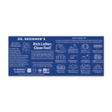 Back of Dr. Bronner's Rainbow Sampler Pack