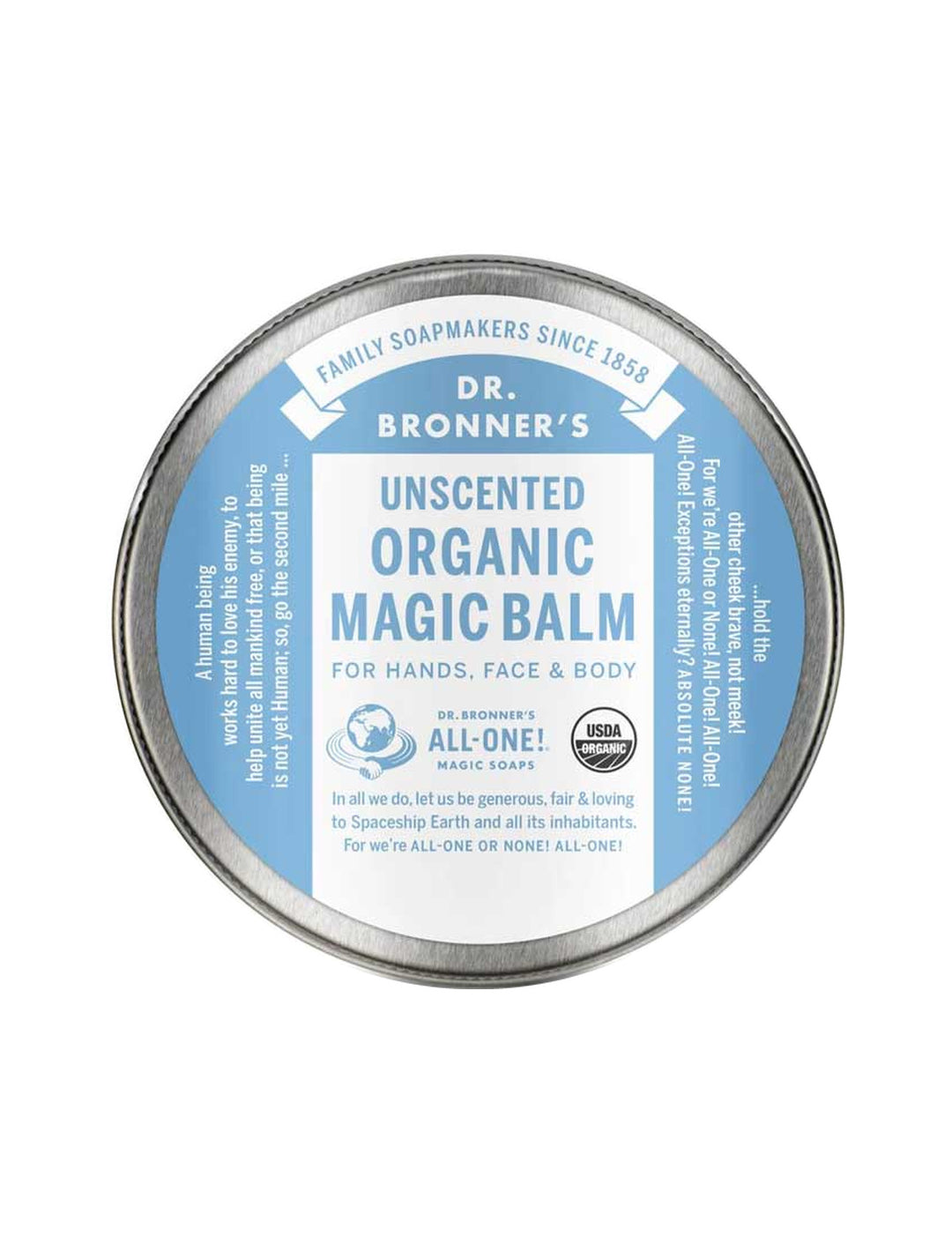 Dr. Bronner's Unscented Organic Magic Balm 57g