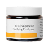Dr Hauschka Clarifying Clay Mask 90g closed jar on a white background