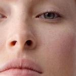 Close-up model wearing Dr Hauschka Concealer