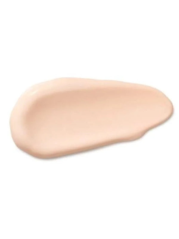 Soft beige texture swatch of Dr Hauschka Light Reflecting Concealer on a white background.