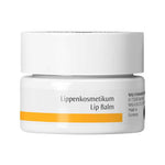 Dr Hauschka Lip Balm closed jar on a white background