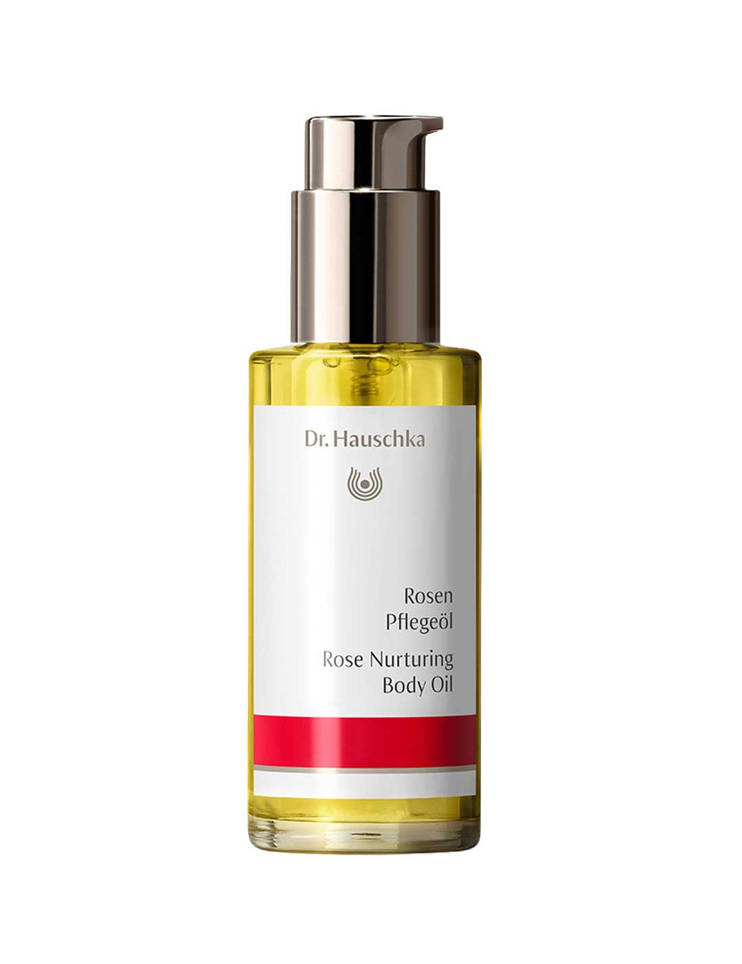 Dr Hauschka Rose Nurturing Body Oil front product image on white background