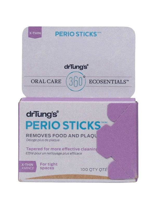 Dr Tung's Perio Sticks X-Thin box on a white background
