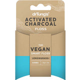 Dr Tung's Smart Vegan Dental Floss Activated Charcoal Lemongrass