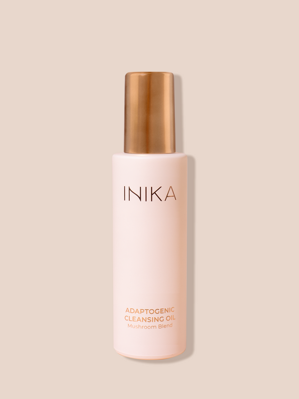 INIKA Organic Adaptogenic Cleansing Oil bottle packaging photo