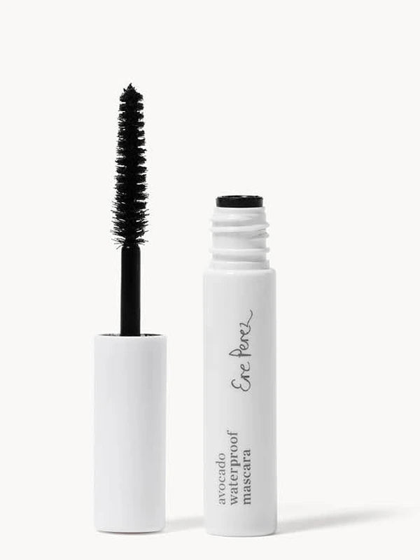 Ere Perez Mini Avocado Waterproof Mascara Black with wand