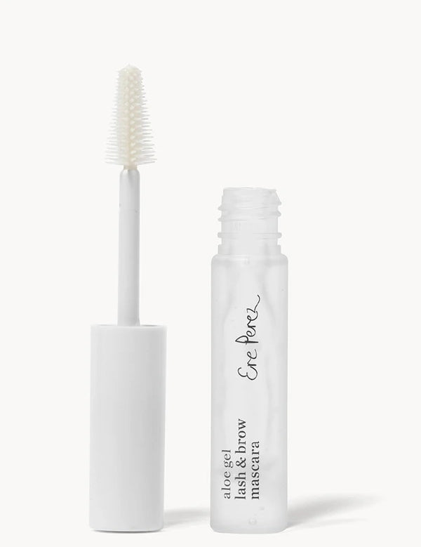 Ere Perez Mini Aloe Gel Lash and Brow Mascara Clear with wand