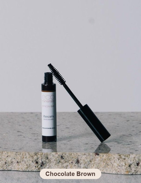 Eco Minerals Natural Mascara – Chocolate Brown – SKU 18