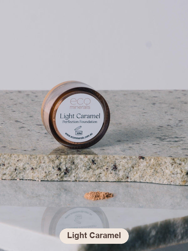 Eco Minerals Perfection Foundation – Light Caramel – SKU 2