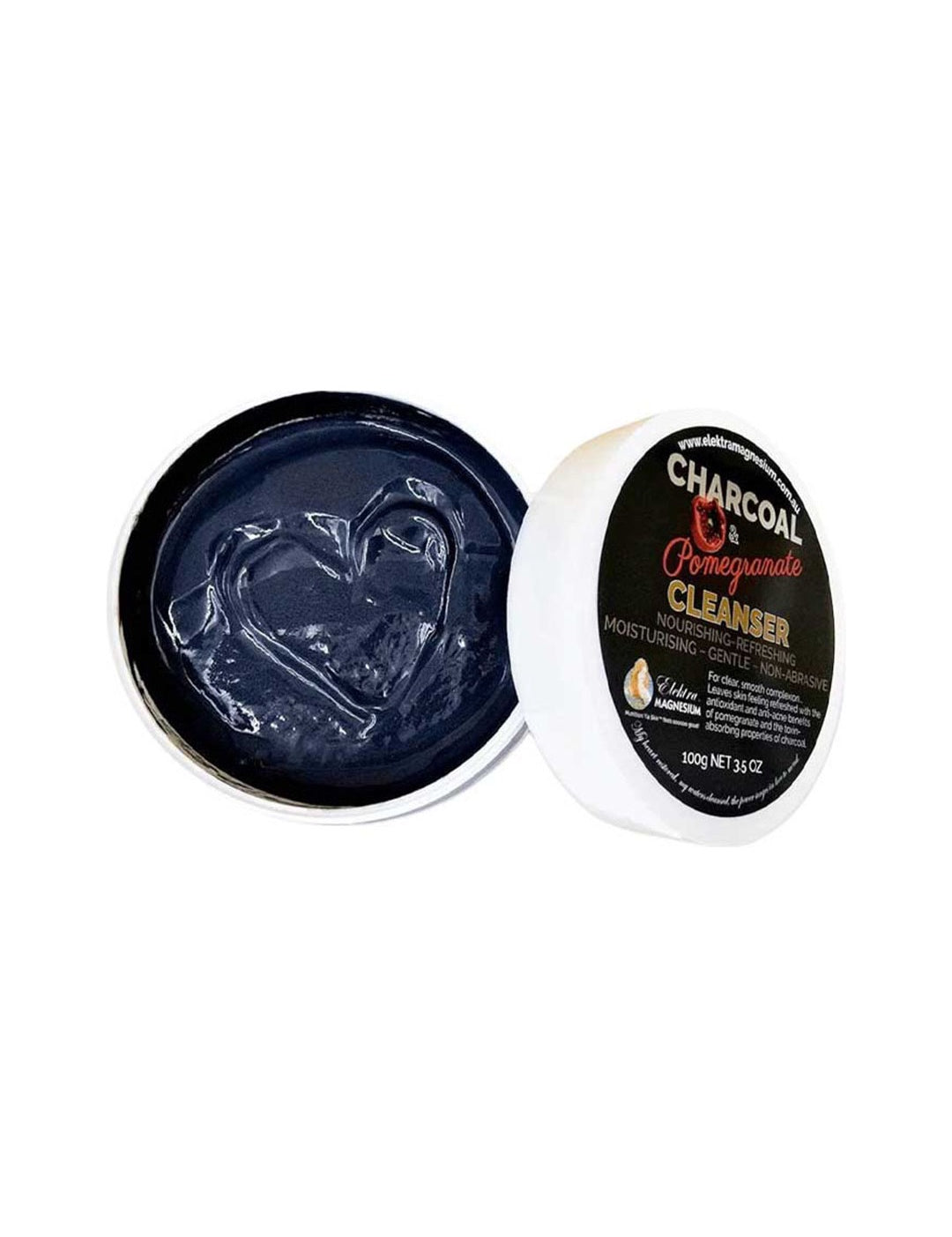Elektra Magnesium Charcoal-Pomegranate Cleanser
