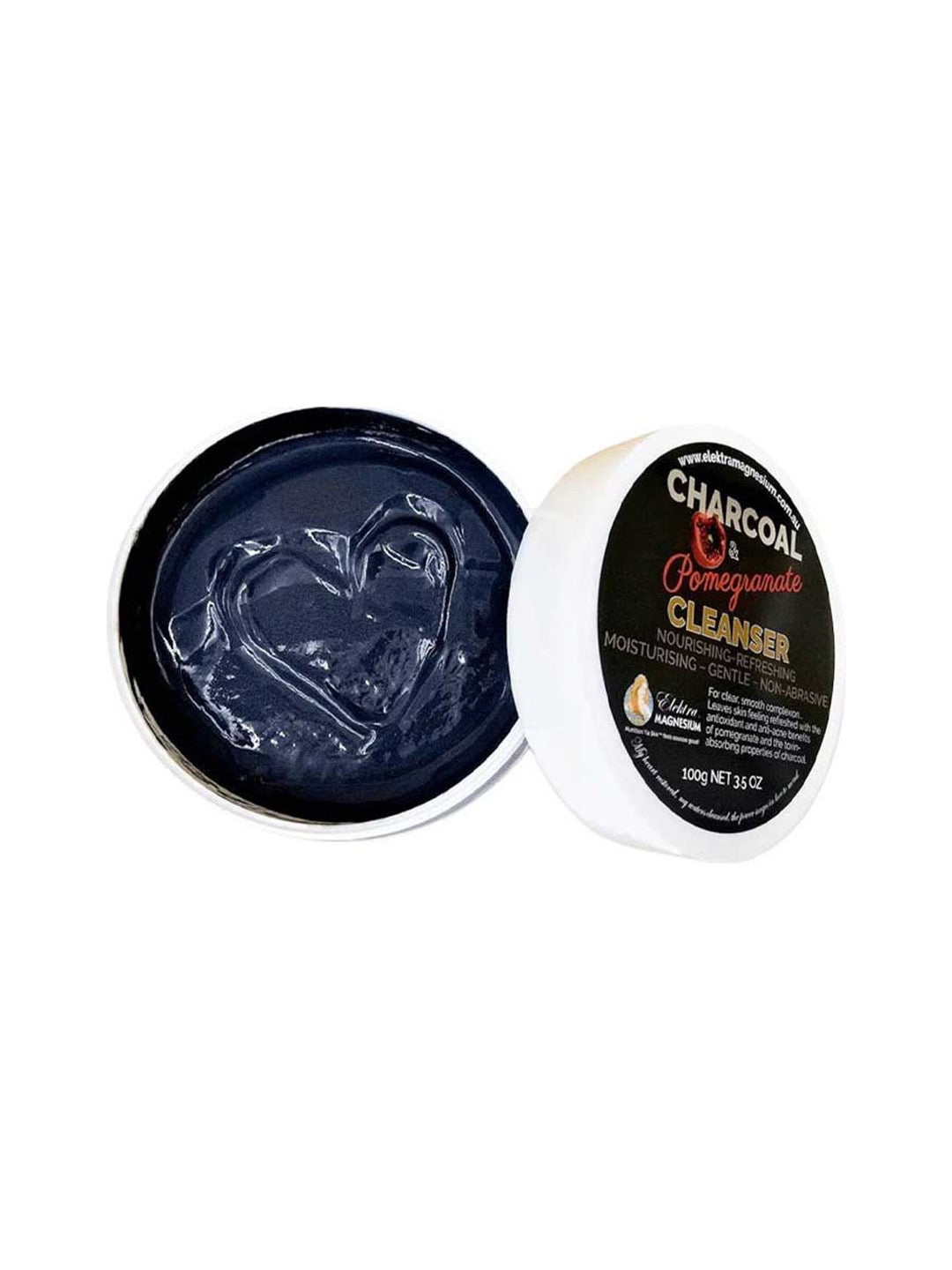 Elektra Magnesium Charcoal-Pomegranate Cleanser
