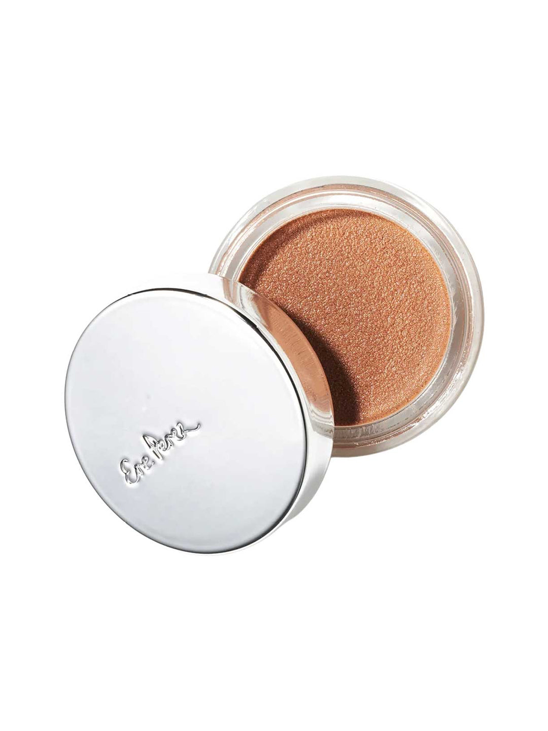 Ere Perez Cacao Bronzing Pot Sol with open lid