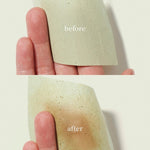 Ere Perez Green Tea Oil Control Paper – blotting paper before and after absorbing oil