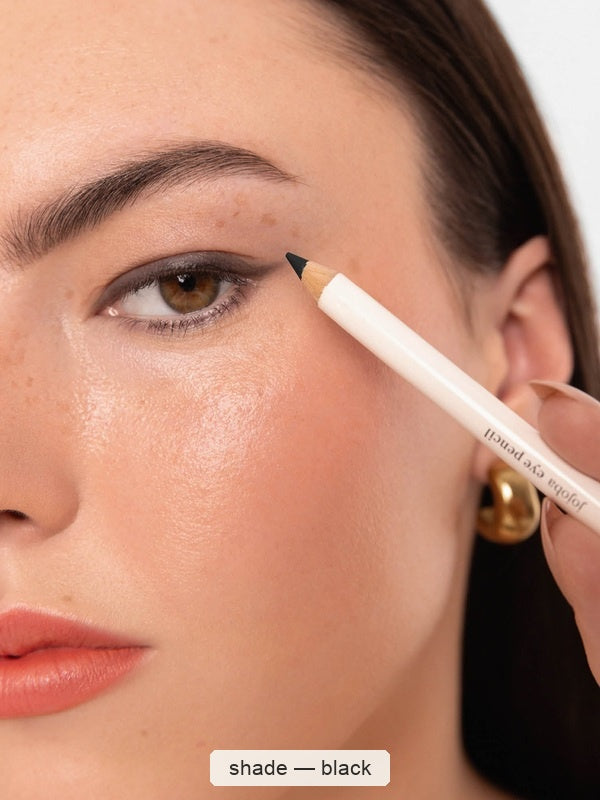 Ere Perez Jojoba Eye Pencils 1.1g – Black shade, SKU e431b, current official image