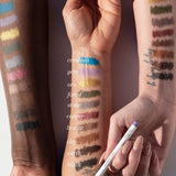 Ere Perez Jojoba Eye Pencils 1.1g – colourful Jojoba Eye Pencil swatches on different skin tones
