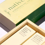 Ere Perez Native Glow Duo – open gift box showing both skincare products