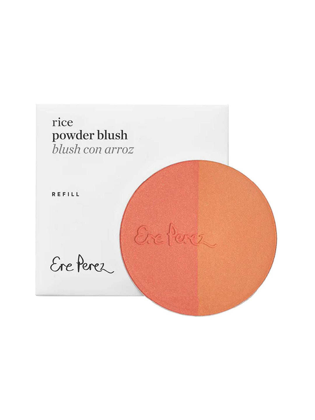 Ere Perez Rice Powder Blush Bondi refill and box