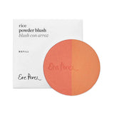 Ere Perez Rice Powder Blush Bondi refill and box