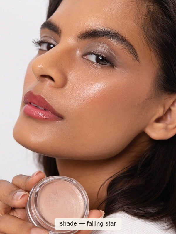 Ere Perez Vanilla Highlighter Balm – Falling Star shade, SKU e373b, current official image