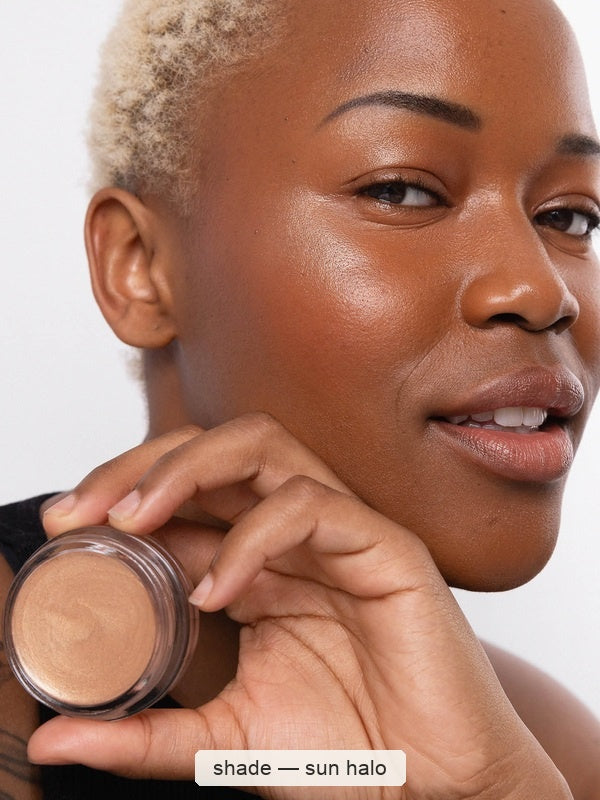Ere Perez Vanilla Highlighter Balm – Sun Halo shade, SKU e373d, current official image