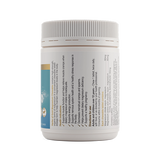 Back of the Herbs of Gold Magnesium Chewable tub showing ingredients