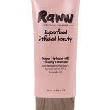 Raww Hydrating Cream Cleanser tube packaging photo