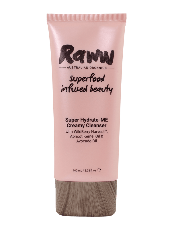 Raww Hydrating Cream Cleanser tube packaging photo