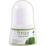Fresca deodorant roll-on bottle on a white background