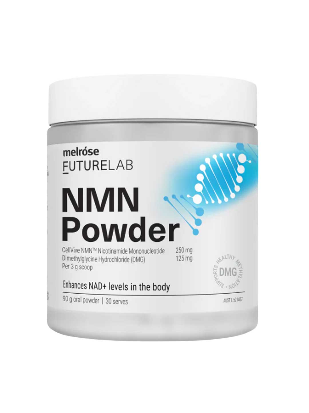 Melrose FutureLab NMN Powder 90g, natural supplement