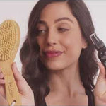 Skin Brush for dry body brushing, promoting healthier-looking skin – Black Chicken Remedies Garshana Dry Body Brush