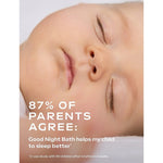 Sleeping baby and Weleda Good Night Bath sleep study result