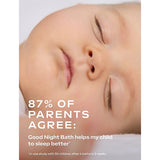 Sleeping baby and Weleda Good Night Bath sleep study result