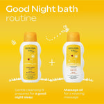 Weleda Good Night Bath and Baby Oil bedtime routine