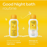 Weleda Good Night Bath and Baby Oil bedtime routine