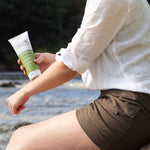 Good Riddance Tropical Insect Repellent being applied outdoors