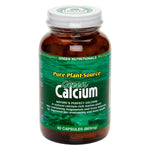 Green Nutritionals Green Calcium Plant Source 60 Capsules front
