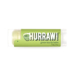 Overhead view of Hurraw! Organic Lip Balm - Green Tea 4.8g