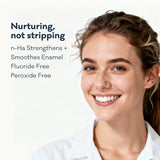 Smiling woman featured with Grin Pro Enzyme Whitening Toothpaste