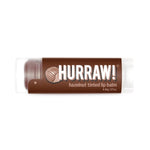 Overhead view of Hurraw! Organic Lip Balm - Hazelnut 4.8g