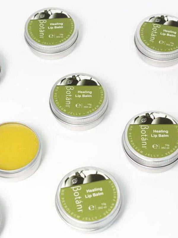 Botani Healing Lip Balm 10g — healing lip balm flat lay