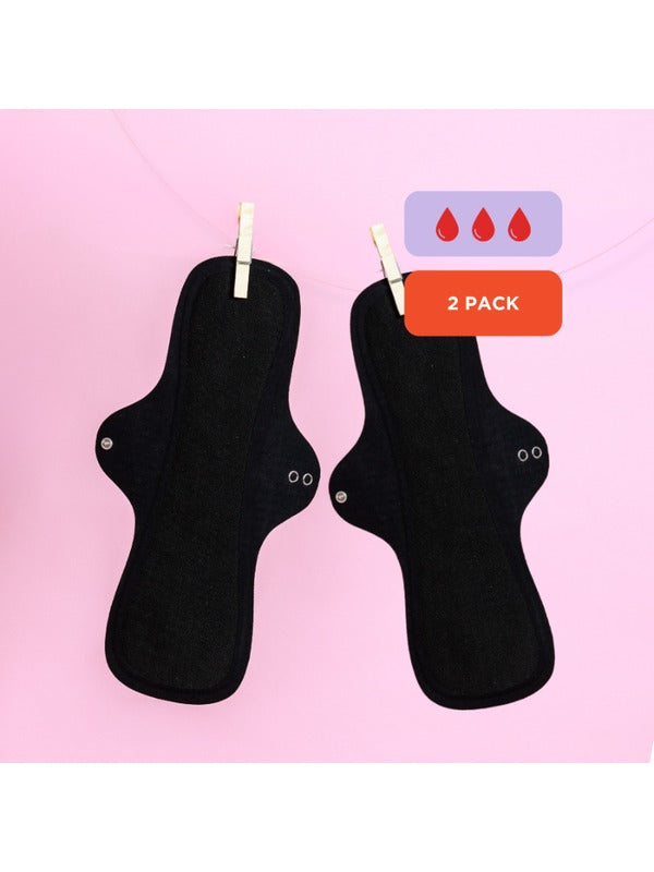 Hello Period overnight reusable pad two pack